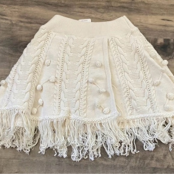 Free People White Mini Skirt - Picture 2 of 2